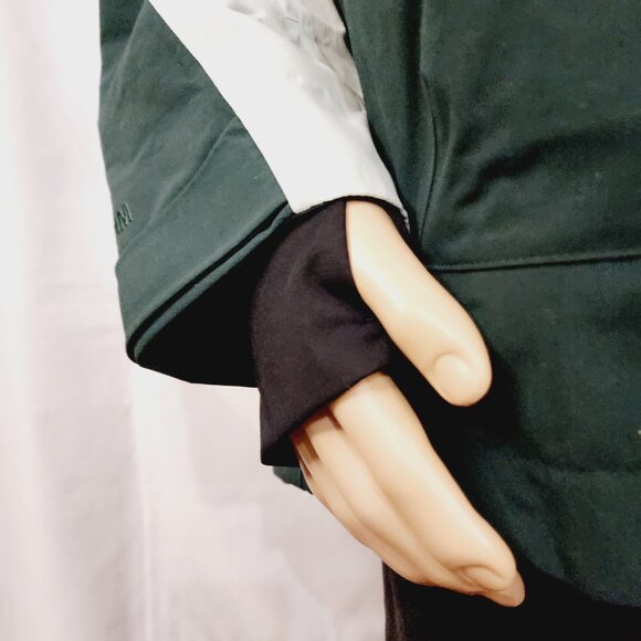 Adidas Terrex Post-Consumer Snow Jacket 'White Green' HC7727 - Men's Small - Picture 9 of 16